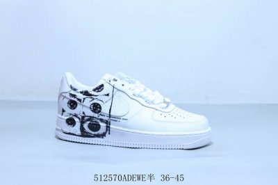 耐克 Nike Air Force 1 Af1耐克 低帮 空军一号休闲板鞋 货号 9 44-100 512570Adewe半 36-45