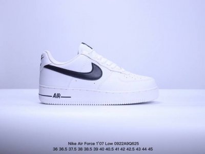 Nike 耐克 原楦原纸版数据开发版型，采用硬质荔枝纹牛剖革鞋面材质，内置全掌air Sole气垫耐克nike Air Force 1’07 Low Light