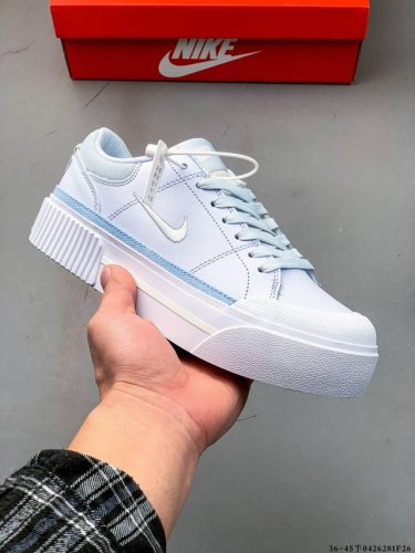 耐克 Wmns Nike Court Legacy Lift厚底增高复古松糕鞋 0426281F26