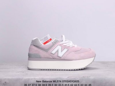 公司级新百伦new Balance Wl574 增高鞋系列 材质细节鞋标处理满满 原版楦型 高弹eva大底 鞋垫 还原正品脚感 完美走线 Encap减震中底 货
