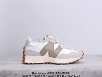 公司级new Balance Ms327 复古休闲运动慢跑鞋 完美细节 #全新 New Balance 327 系列，以更纯粹的复古风格设计打造的全新造型。侧身