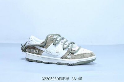 260 耐克 Nike Sb Dunk Low Pro 复古低帮 休闲运动滑板板鞋 联名 绑带 货号 Sj0268-273 322050Adeop半 36-45