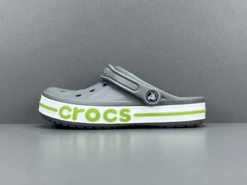 工厂直供，跑量爆款！ Crocs卡骆驰 Bayaband 贝雅 舒适百搭 洞洞鞋男女同款 灰绿 软包无鞋盒 M4- 36 37 M5- 37 38 M6- 38