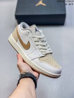 air Jordan Aj1 Low 低帮 白棕 Ib8855-121 全新流水线出品 Dt版本唯一平替选择 市场第二梯队最强版 全部原鞋开发 原楦原纸板开发