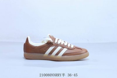 阿迪达斯 Samba Kith Clarks 巴舞系列绅士德训足球风百搭低帮休闲运动板鞋 2 80Nnrry半 36-45