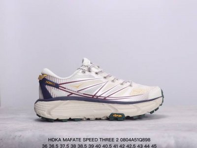 公司级hoka Mafate Speed Three 2玛法特 超轻厚底轻量山地跑步鞋 货号:1126851 尺码:36 36.5 37.5 38 38.5 3