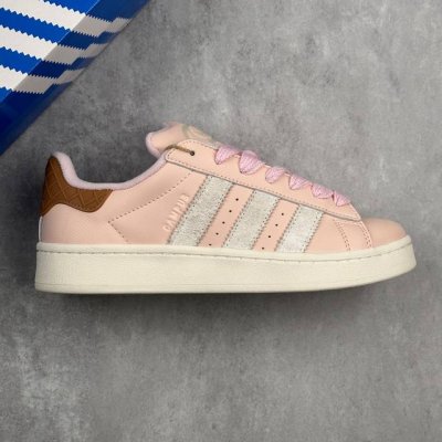 本地210 核心私 公司级阿迪Adidas Originals Campus 00S系列 面包风经典复古 减震防滑耐磨 低帮休闲面包板鞋 鞋头出色设计,塑就出众