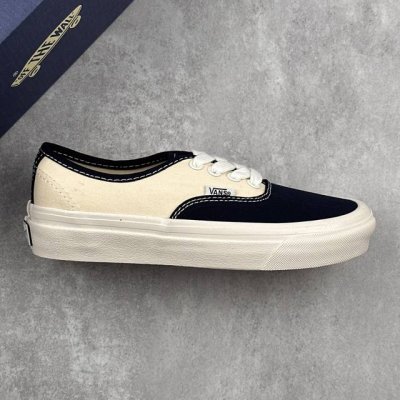 本地170 核心私 vans Authentic Reissue 44 范斯官方 舒适百搭低帮休闲帆布鞋 融合了Vans安纳海姆的复古属性 从鞋型和贴合度方面重