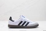 真标阿迪达斯三叶草Adidas Originals Samba OG 桑巴舞系列绅士德训足球风百搭低帮休闲运动板鞋 货号:B75807 尺码:36 36.5 3