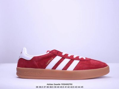 特价 纯原LW版 Adidas Originals Gazelle Indoor 防滑低帮T头德训鞋 GZ复古系列 白粉红 草莓熊 IF1 9 纯原大厂LW工厂