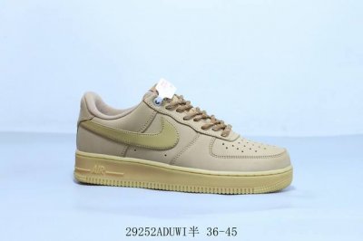 耐克Nike Air Force 1 Low 空军一号 Af1 低帮百搭休闲运动板鞋 29252Aduwi半 36-45