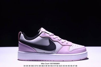 耐克 Nike Court Borough Low 低帮百搭透气休闲运动板鞋男女鞋 经典耐用的设计，兼顾舒适脚感和出众风范，演绎匠心之作。结构性的支撑贴合感结合