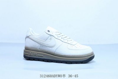 180 nike Air Force 1 Af1耐克 空军一号厚底休闲板鞋 灰粽 货号 Hx5123-001 312460Adywo半 36-45