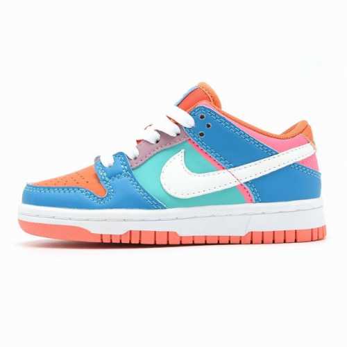 新款出货 原装 NK SB Dunk Low Pro 联名款低邦时尚童鞋 FC1688-408 鞋码：22 23 24 25 26 27 28 29.5 30