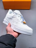 全新Lv路易威登Louis Vuitton Trainer Sneaker Low 休闲运动文化百搭板鞋 0328861S24