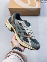 第一个色36-40 越南订单滞留，回流资金 轰炸市场 Asics Tiger Gel-1 亚瑟士户外风低帮休闲运动跑步鞋 #鞋款选用网眼与皮革相接，复古而富有层