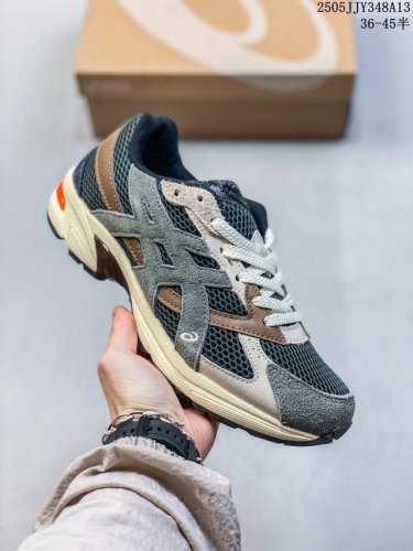 第一个色36-40 越南订单滞留，回流资金 轰炸市场 Asics Tiger Gel-1 亚瑟士户外风低帮休闲运动跑步鞋 #鞋款选用网眼与皮革相接，复古而富有层