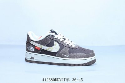 耐克 Nike Air Force 1 Af1耐克 低帮 空军一号休闲板鞋 联名款 货号 Ch6336-525 412680Ddyrt半 36-45