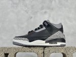 Kw神版 Air Jordan 3 Og Black Cement 黑水泥 纯原生产线出品 #原楦原纸板开发 确保原汁原味 #原厂皮料质感色泽绝无偏差 完美中底