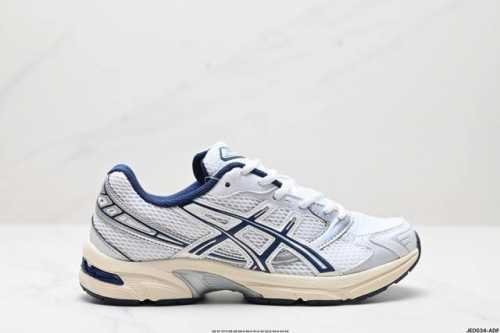 公司级ASICS亚瑟士新款男女跑鞋GEL-1 复古减震透气运动休闲鞋 货号: 1A982-200 尺码:36 37 37.5 38 39 39.5 40.5 4