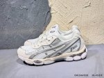 新品上市实拍 Asics Gel-Kayano 14 公司级版本 亚瑟士运动休闲透气专业跑鞋 采用工程弹性双层再生针织密度鞋面材质 后跟3D可视Gel缓震乳胶物