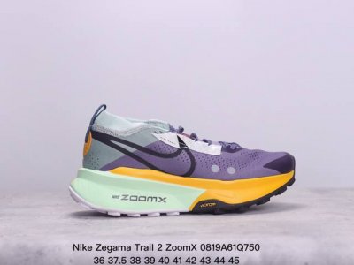 nike耐克zegamatrail2Zoomx 户外越野跑步鞋 厚底增高老爹鞋越野跑步鞋，采用出众回弹的 Zoomx 泡绵中底，助你征服陡峭山脊和嶙峋山岩，一路