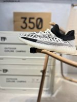 阿迪达斯椰子 Adidas Yeezy Boost 350 V2 Cmpct 全新半透明呼吸网纱镂空蚕丝鞋面材质百搭轻便爆米花中底休闲运动慢跑鞋Gx9502 Q
