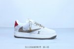 nike Air Force 1 Af1耐克 低帮 倒勾Lv联名空军一号休闲板鞋 货号 Cw2288-111 511150Adewo半 36-45