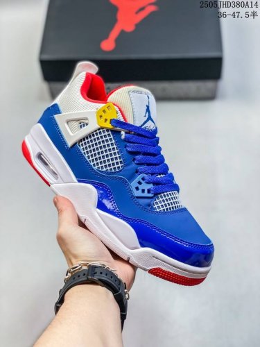 air Jordan 4 Retro Aj4 乔4 迈克尔 乔丹Aj4代中帮复古休闲运动文化篮球鞋 鞋舌处标志不同于以往的 Air Jordan 4，在经典的