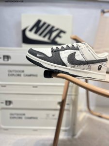 创意定制配色,日本里原宿潮流品牌A Bathing Ape安逸猿Bape X Nike Sb Dunk Low Bape 扣篮系列低帮休闲运动滑板板鞋“皮革猿人