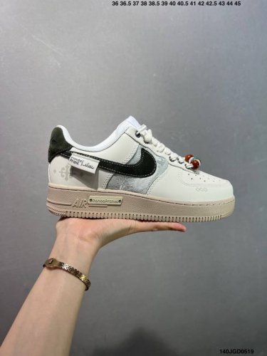 公司级 Nike Air Force 1 Low 07 空军一号低帮休闲板鞋 定制皮料 原楦原纸板 纯正空军版型 内置全掌气垫 货号 男 Cw2288-114