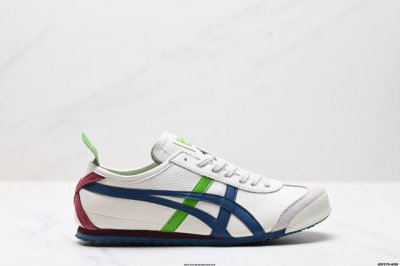 公司级Onitsuka Tiger鬼冢虎 Mexico 66 Slip-On 一脚蹬低帮夏季透气运动休闲鞋 货号:D507L-0152 尺码:36 37 37.