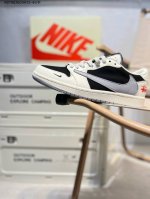 定制鞋盒 纯原大厂# 斯图西 X乔丹Air Jordan 1 Low Aj1低帮系列篮球鞋 官方同步配色 原装级产物 #拒绝公底 立体鞋型 细节完美 高清洁度X