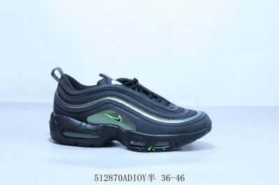 耐克Nike Wmns Air Max 97 Essential Sail Black photon Dust 复古气垫百搭休闲运动慢跑鞋 货号 Im2174-