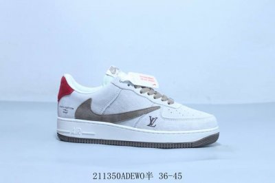 耐克 Nike Air Force 1 Af1耐克 低帮 空军一号休闲板鞋 倒勾 211350Adewo半 36-45
