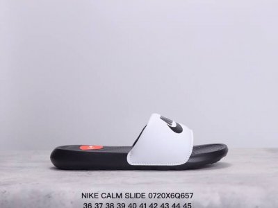 耐克nike Calm Slide一字拖 拖鞋 货号：Dd0228–001 Size:36～45 Xm0720Q657