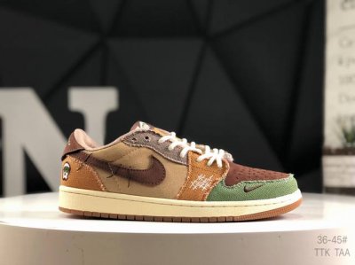 真标带半码 耐克 乔丹 Air Jordan 1 Low Aj1 乔1 高帮复古文化篮球鞋 货号：Dz7292-830 码数：36-45 半 Ttk Taa