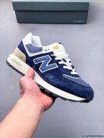 nb新百伦New Balance U574升级版系列低帮复古休闲运动慢跑鞋 新版Nb574，妥妥美产既视感有木有。相较传统574，新版鞋跟及鞋面设计自带9系美产