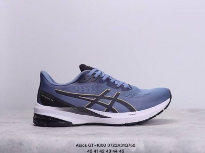 亚瑟士 Asics 男女鞋gt-1000 12 运动休闲跑步鞋 时尚经典 缓震舒适 彩色 透气防滑耐磨 休闲百搭 2024夏季新款训练鞋 马拉松跑鞋黑武士款采用