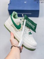 公司级带半码 耐克nike Air Force 1 Low 空军一号 Af1 低帮百搭厚底增高休闲运动板鞋。柔软、弹性十足的缓震性能和出色的中底设计，横跨复古与