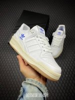 B 阿迪达斯Adidas三叶草 Originals Forum 85 Low 84罗马系列低帮复古系带百搭休闲运动板鞋 货号 Fy7757 尺码：36-45半码