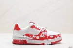 公司级全新lv路易威登louis Vuitton Trainer Sneaker Low休闲运动文化百搭板鞋 尺码:40-45 Id:Jfd170-Hdz