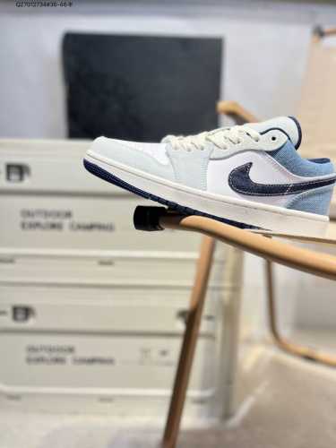 公司级头层皮乔丹Air Jordan 1 Low Aj1低帮系列篮球鞋 官方同步配色 原装级产物 #拒绝公底 立体鞋型 细节完美 高清洁度Ih0648 Qz70