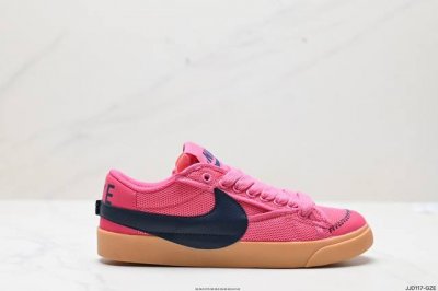公司级nk Blazer Low‘77 Jumbo 经典百搭低帮开拓者休闲运动板鞋 真硫化铝楦制作 原厂布料拼接 独家裁片完美鞋型 台湾进口软感荔枝头层皮 原盒