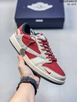 海外爆款限量发售 Travis Scott X Fragment Design X Jordan Air Jordan 1 Low Og Sp 斯图西联名 波纹