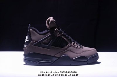 180 公司级Nike Air Jordan 4 Retro 耐克迈克尔·乔丹Aj4代中帮复古休闲运动文化篮球鞋 Xm0303Q898