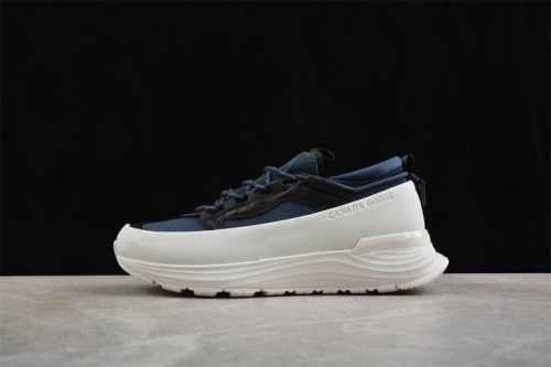 600 Canada Goose Glacier Trail Sneaker 加拿大鹅圆头系带低帮生活休闲鞋 #鞋款采用近几年比较流行的版型设计，外观时尚大气。