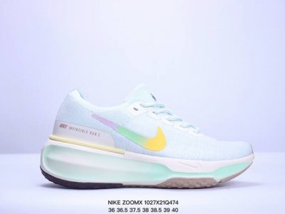 耐克NIKE ZOOMX INVINCIBLE RUN FK3 短跑马拉松系带系列轻量休闲运动慢跑鞋 货号：DR2660-400 尺码：如图所示 XM1027Q