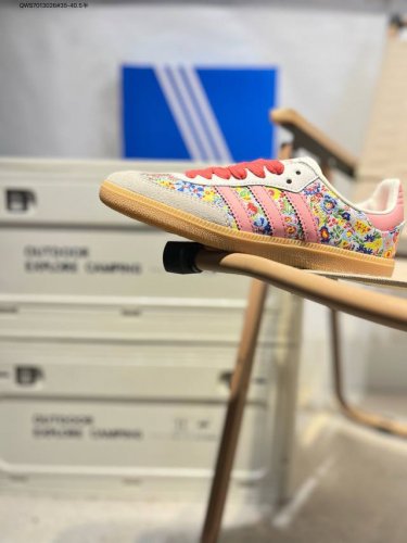 adidas Originals Wb Pony Tonal Samba Og 桑巴舞系列绅士德训足球风百搭低帮休闲运动板鞋Ji0280 Qws70 26#35