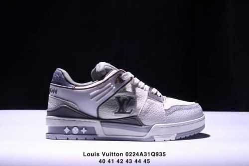 全新Lv路易威登Louis Vuitton Trainer Sneaker Low休闲运动文化百搭板鞋 ！ Xm0224Q935